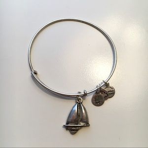 Alex and Ani Bracelet with Sailboat Sail
